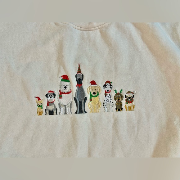 KING UNIVERSAL DOG CHRISTMAS SWEATSHIRT - Picture 2 of 5